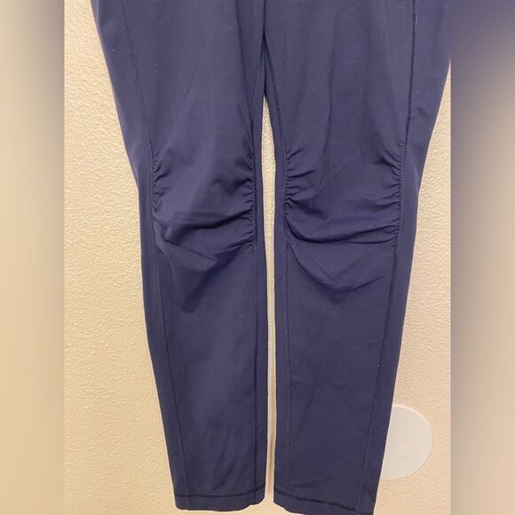 Duluth Trading Co Women's navy blue NoGA Stretch Leggings M - Picture 3 of 9